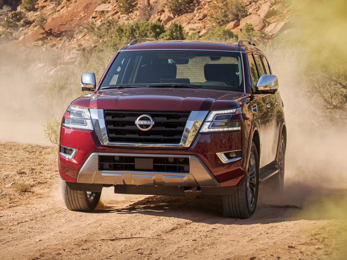 2022 Coulis Red Pearl Nissan Armada Platinum 4X4 SUV