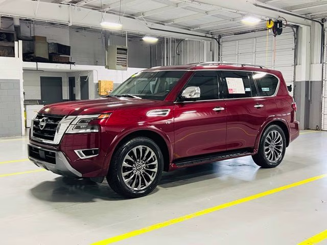 2022 Coulis Red Pearl Nissan Armada Platinum 4X4 SUV