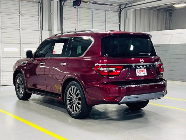 2022 Coulis Red Pearl Nissan Armada Platinum 4X4 SUV