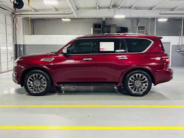 2022 Coulis Red Pearl Nissan Armada Platinum 4X4 SUV