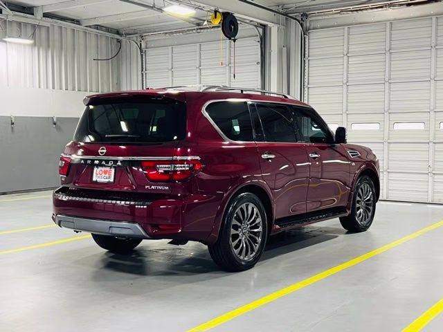 2022 Coulis Red Pearl Nissan Armada Platinum 4X4 SUV