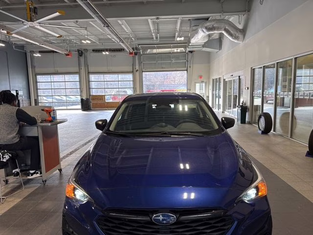 2024 Sapphire Blue Pearl Subaru Impreza Base AWD Hatchback