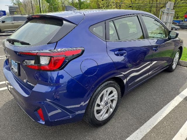 2024 Sapphire Blue Pearl Subaru Impreza Base AWD Hatchback