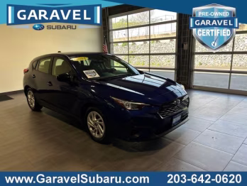 2024 Sapphire Blue Pearl Subaru Impreza Base AWD Hatchback