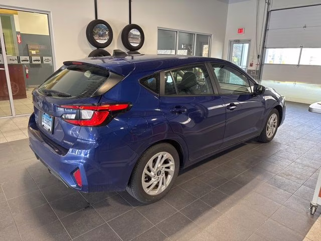 2024 Sapphire Blue Pearl Subaru Impreza Base AWD Hatchback