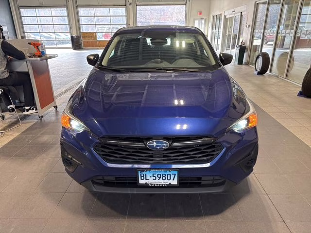 2024 Sapphire Blue Pearl Subaru Impreza Base AWD Hatchback