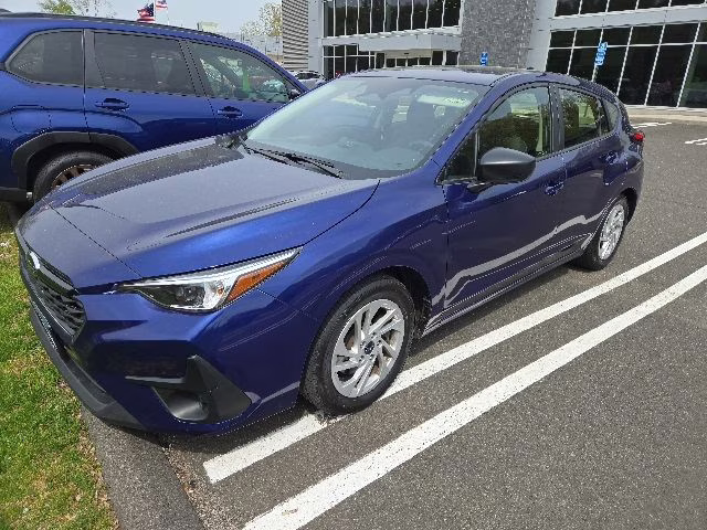 2024 Sapphire Blue Pearl Subaru Impreza Base AWD Hatchback