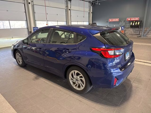 2024 Sapphire Blue Pearl Subaru Impreza Base AWD Hatchback