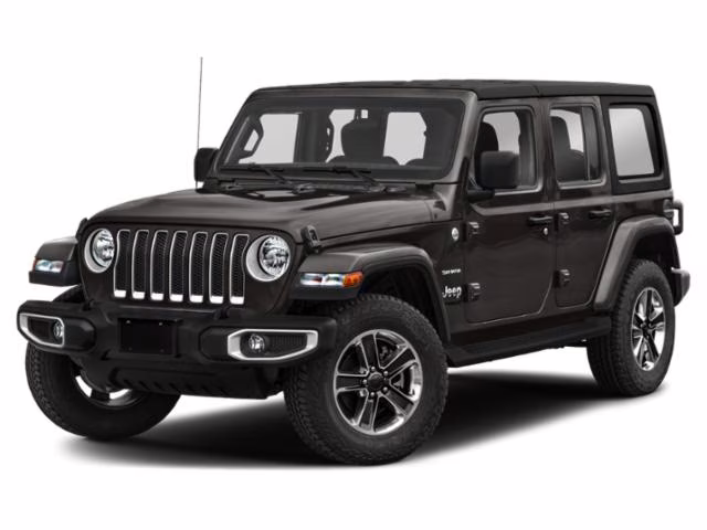 2018 Granite Crystal Metallic Clearcoat Jeep Wrangler Unlimited Sahara 4X4 SUV