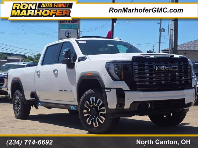 2026 Summit White GMC Sierra 3500HD Denali Ultimate 4X4 Truck