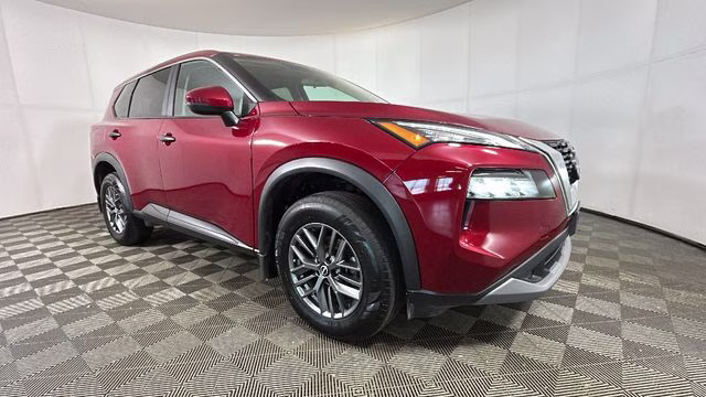 2022 Scarlet Ember Tintcoat Nissan Rogue S AWD SUV