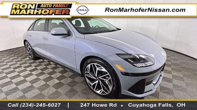 2024 Transmission Blue Hyundai IONIQ 6 SEL AWD Sedan