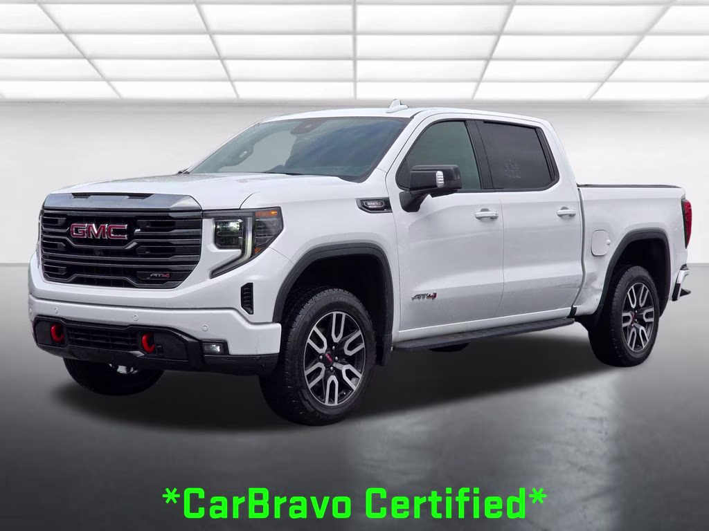 2024 Summit White GMC Sierra 1500 AT4 4X4 Truck