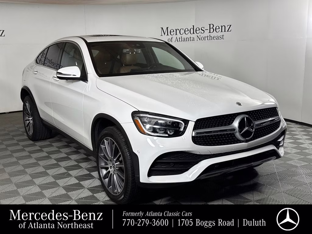 2023 Polar White Mercedes-Benz GLC GLC 300 Coupe AWD SUV