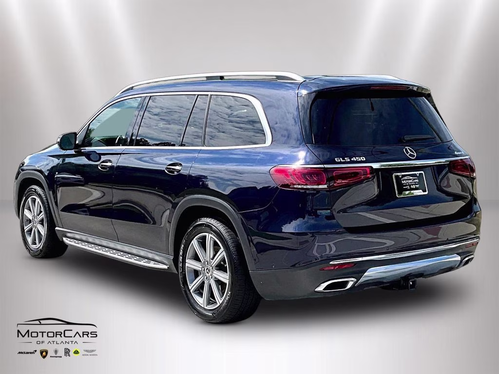 2020 Brilliant Blue Metallic Mercedes-Benz GLS GLS 450 Burmester Audio AWD SUV