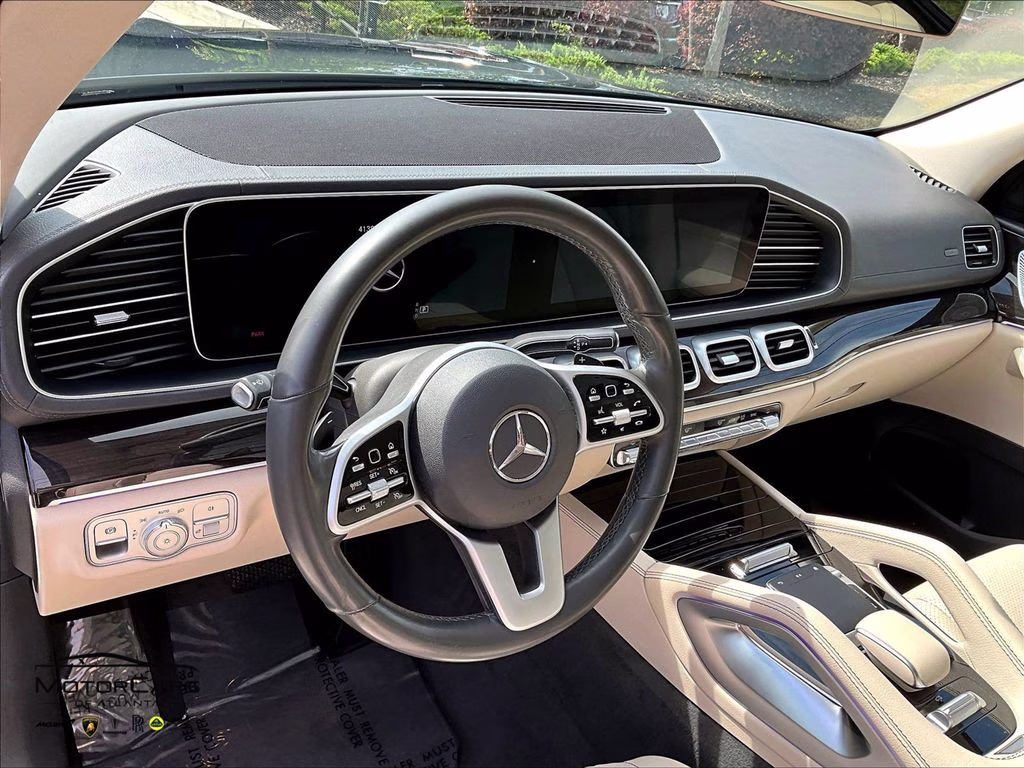 2020 Brilliant Blue Metallic Mercedes-Benz GLS GLS 450 Burmester Audio AWD SUV