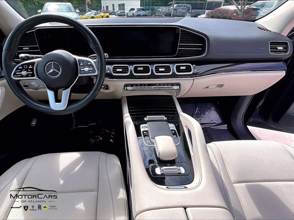 2020 Brilliant Blue Metallic Mercedes-Benz GLS GLS 450 Burmester Audio AWD SUV