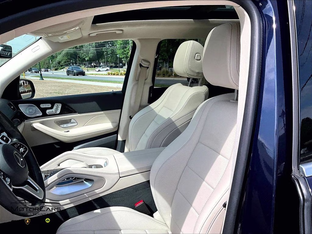 2020 Brilliant Blue Metallic Mercedes-Benz GLS GLS 450 Burmester Audio AWD SUV