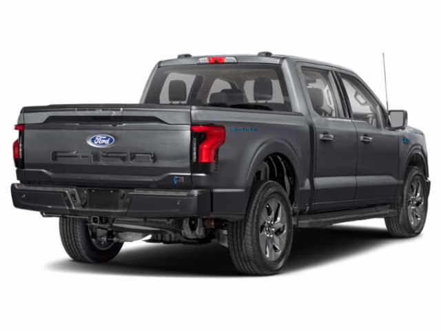 2024 Gray Metallic Ford F-150 Lightning Flash AWD Truck