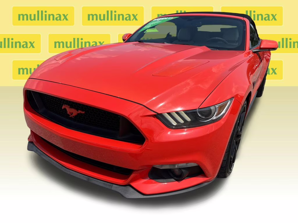 2016 Competition Orange Ford Mustang GT Premium RWD Convertible