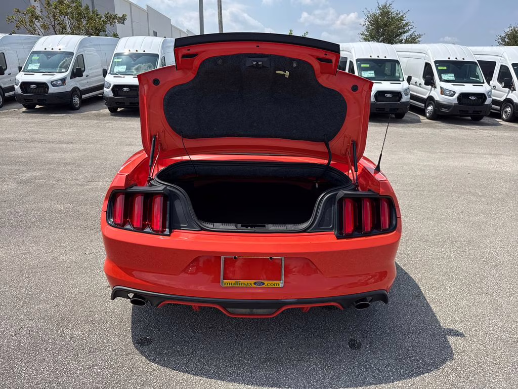 2016 Competition Orange Ford Mustang GT Premium RWD Convertible