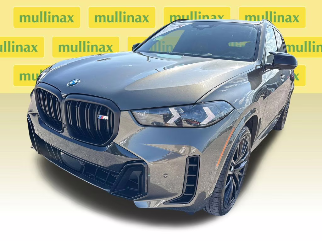 2024 Manhattan Green Metallic BMW X5 M60i AWD SUV