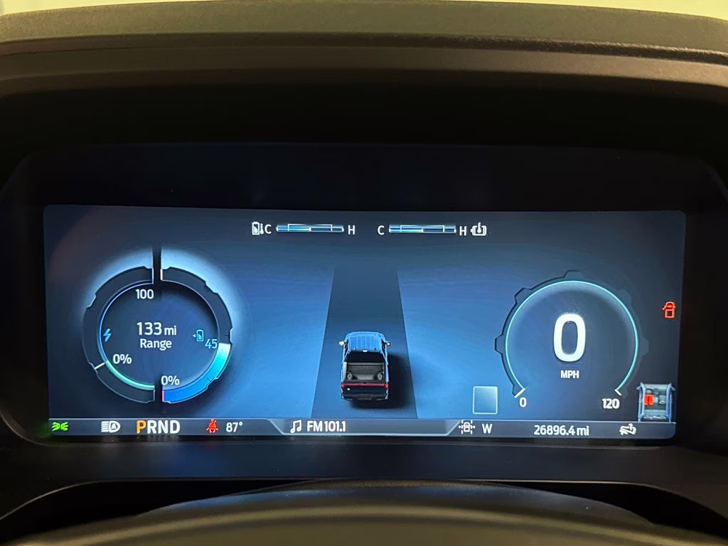 2024 Carbonized Gray Metallic Ford F-150 Lightning Flash AWD Truck
