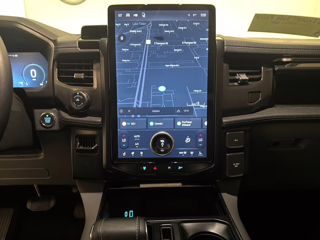 2024 Carbonized Gray Metallic Ford F-150 Lightning Flash AWD Truck