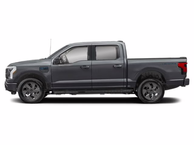 2024 Gray Metallic Ford F-150 Lightning Flash AWD Truck