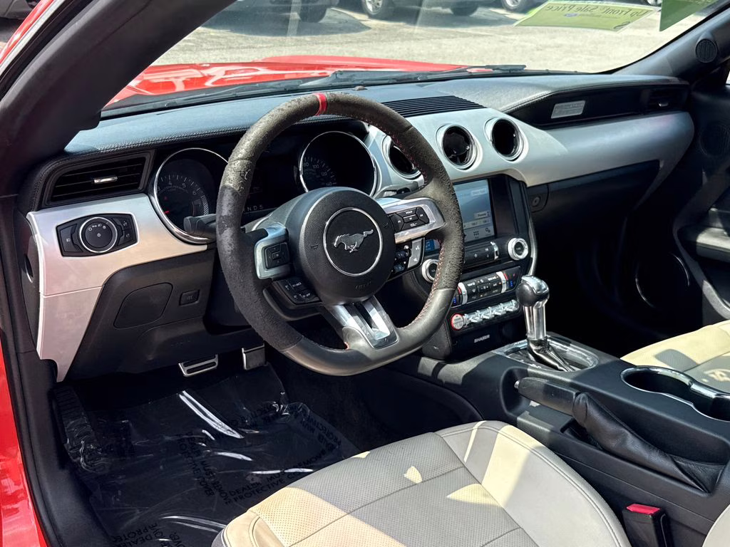 2016 Competition Orange Ford Mustang GT Premium RWD Convertible