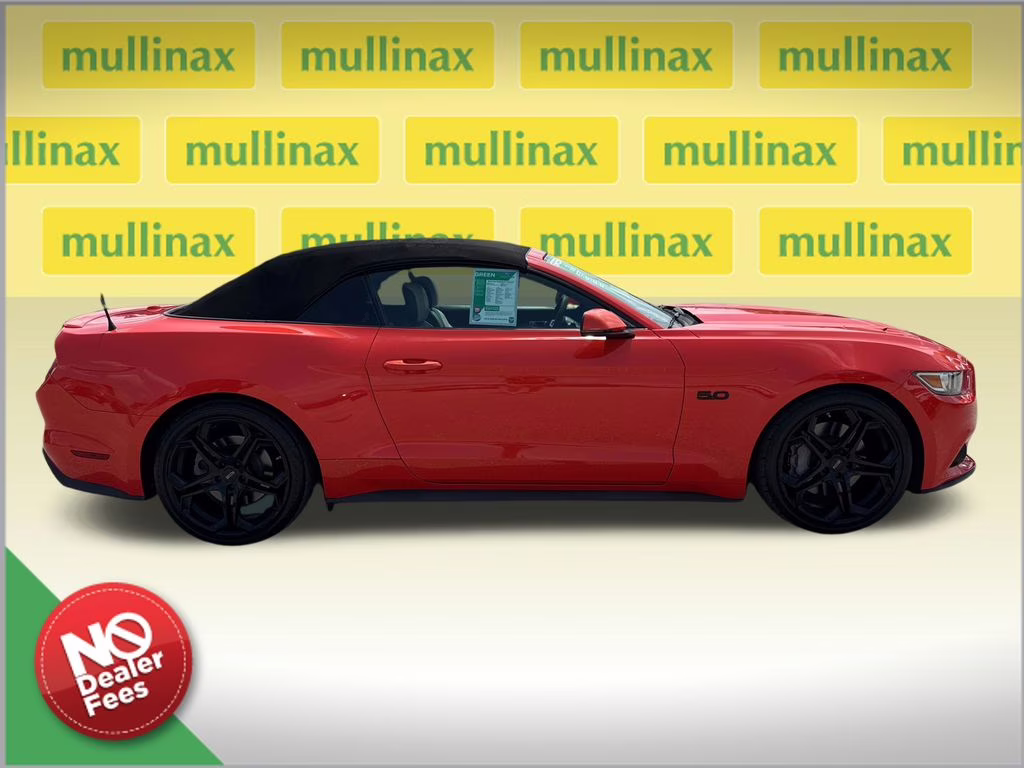 2016 Competition Orange Ford Mustang GT Premium RWD Convertible