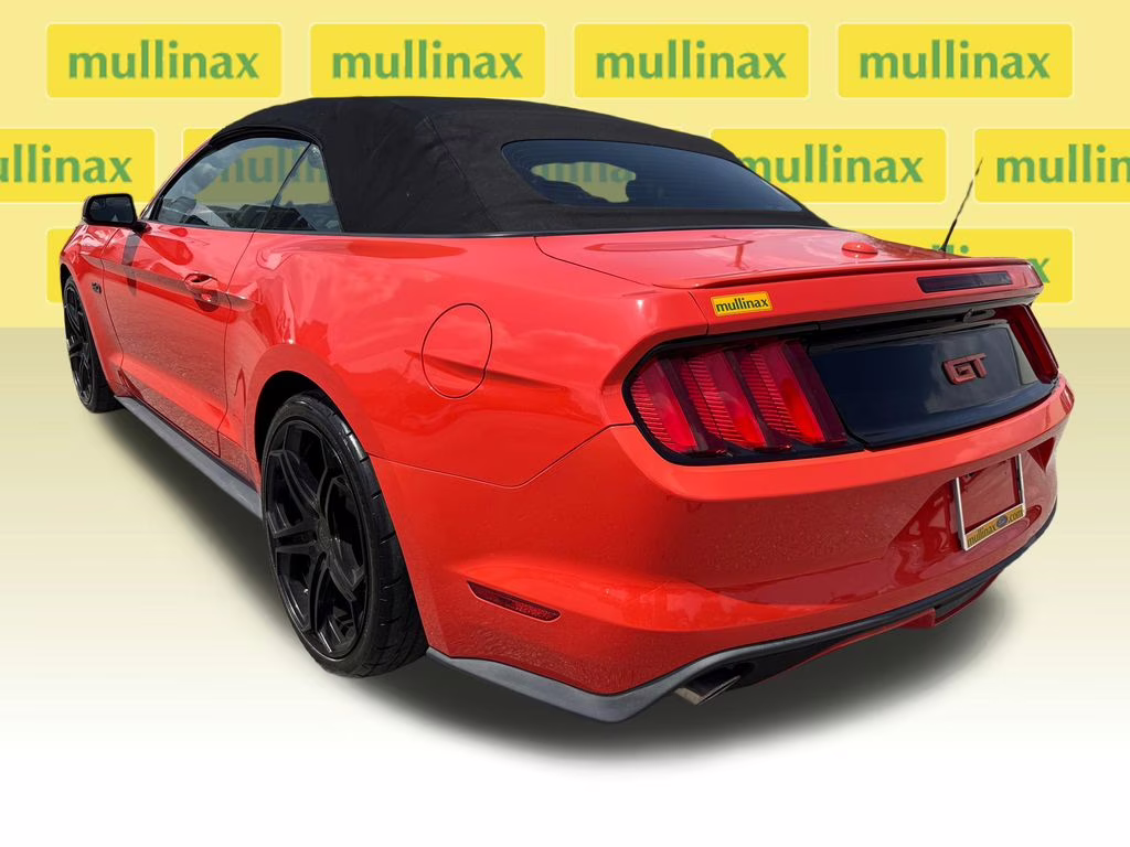 2016 Competition Orange Ford Mustang GT Premium RWD Convertible