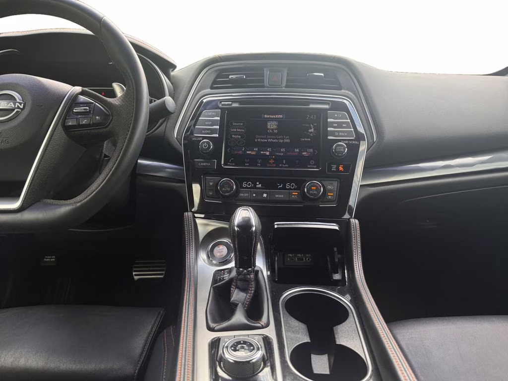 2023 Super Black Nissan Maxima SR FWD Sedan