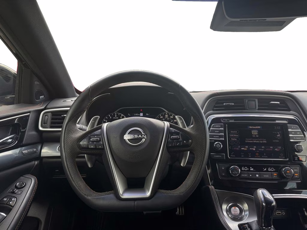 2023 Super Black Nissan Maxima SR FWD Sedan