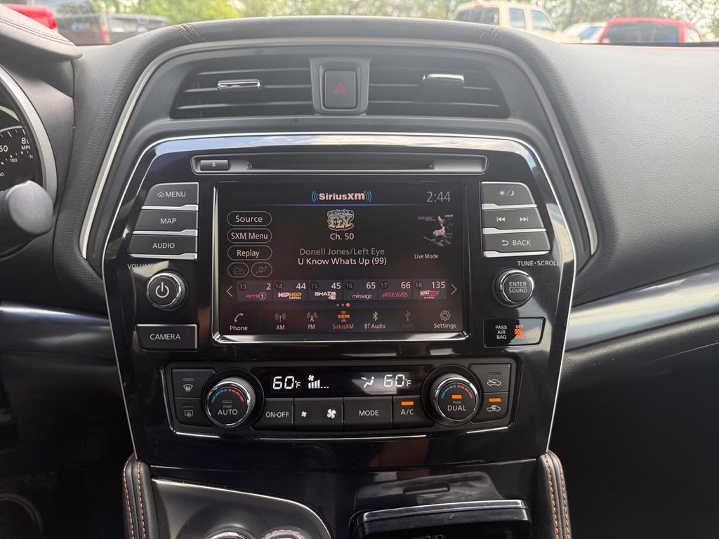 2023 Super Black Nissan Maxima SR FWD Sedan
