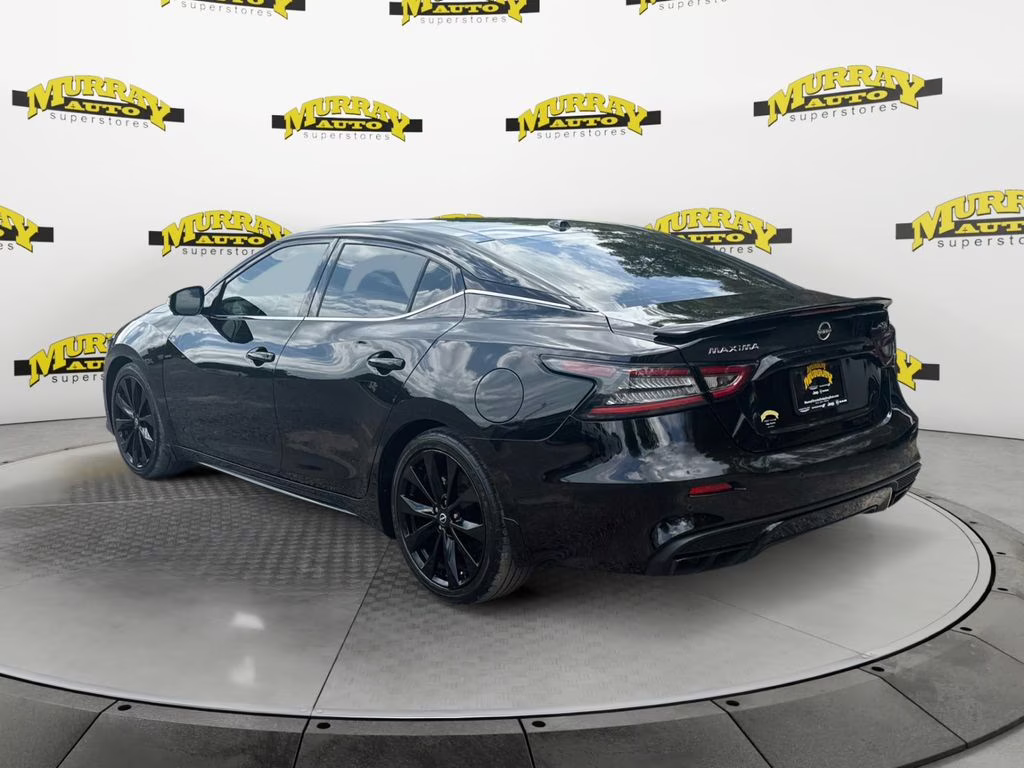 2023 Super Black Nissan Maxima SR FWD Sedan