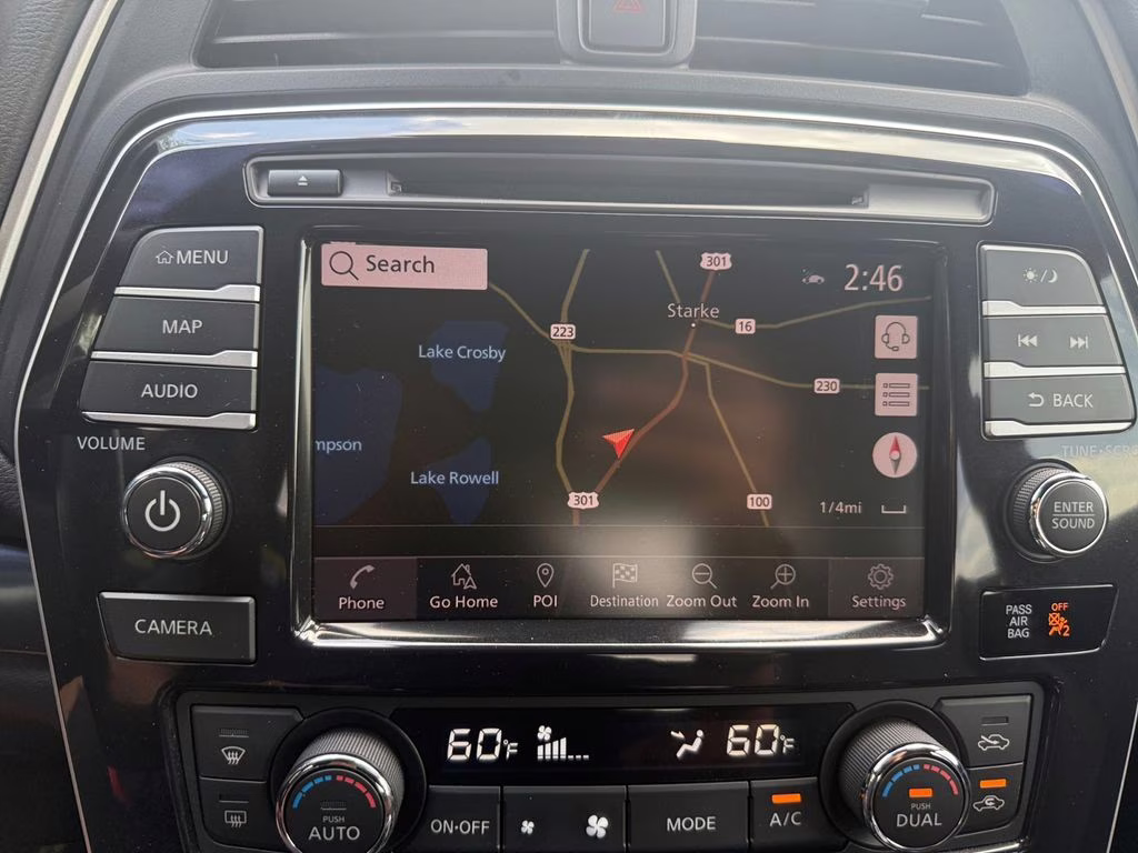 2023 Super Black Nissan Maxima SR FWD Sedan