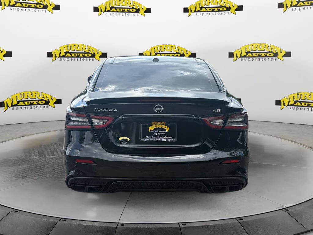 2023 Super Black Nissan Maxima SR FWD Sedan
