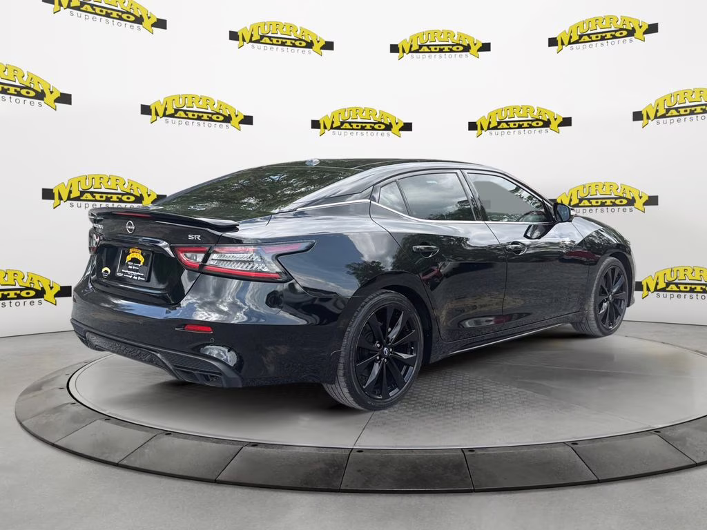 2023 Super Black Nissan Maxima SR FWD Sedan
