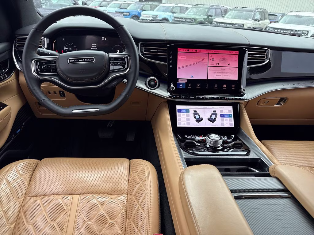 2023 Diamond Black Crystal Pearlcoat Jeep Grand Wagoneer Series III 4X4 SUV