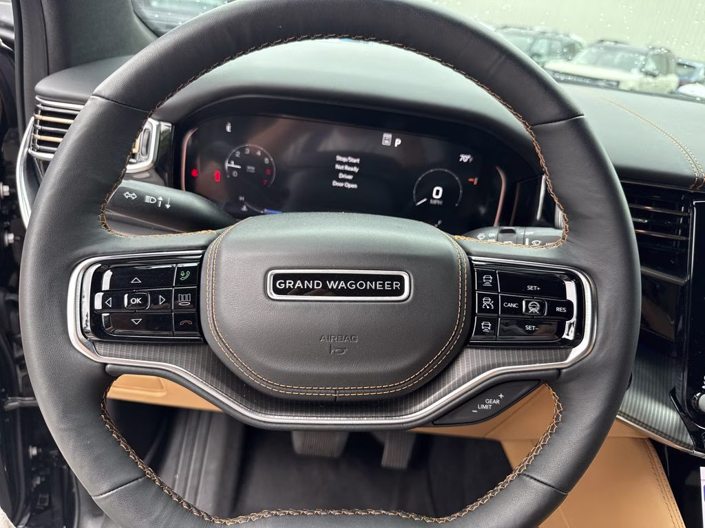 2023 Diamond Black Crystal Pearlcoat Jeep Grand Wagoneer Series III 4X4 SUV
