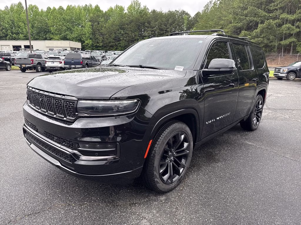 2023 Diamond Black Crystal Pearlcoat Jeep Grand Wagoneer Series III 4X4 SUV