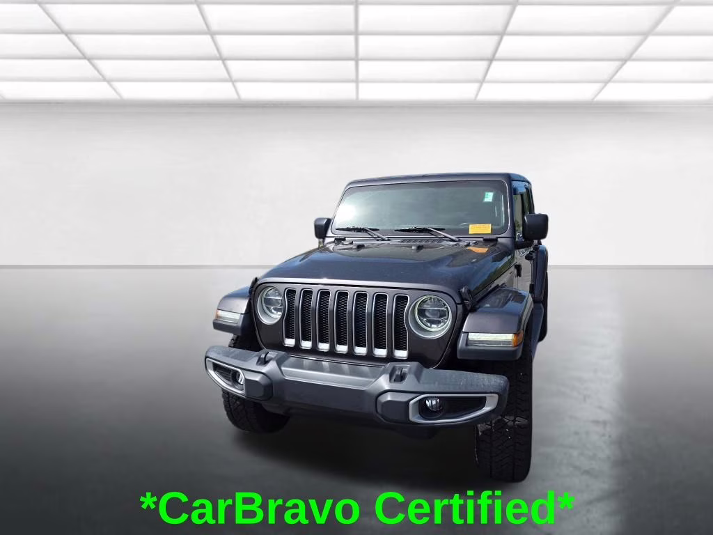 2018 Granite Crystal Metallic Clearcoat Jeep Wrangler Unlimited Sahara 4X4 SUV