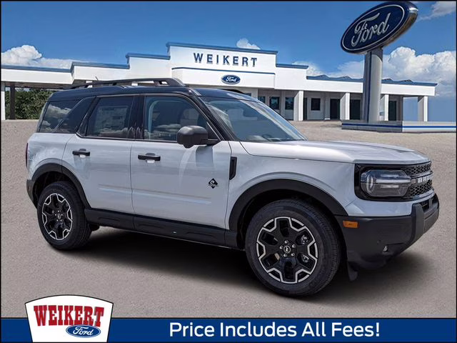 2026 Space White Metallic Ford Bronco Sport Outer Banks 4X4 SUV