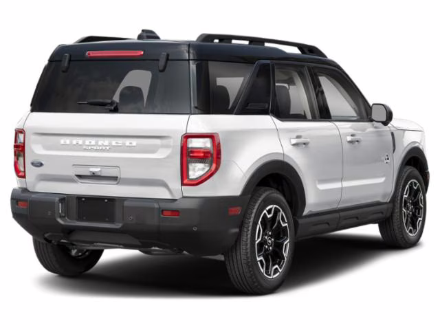2026 Space White Metallic Ford Bronco Sport Outer Banks 4X4 SUV