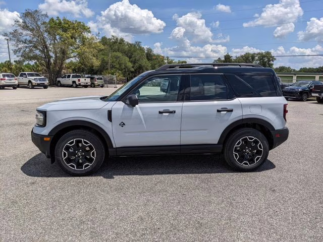 2026 Space White Metallic Ford Bronco Sport Outer Banks 4X4 SUV