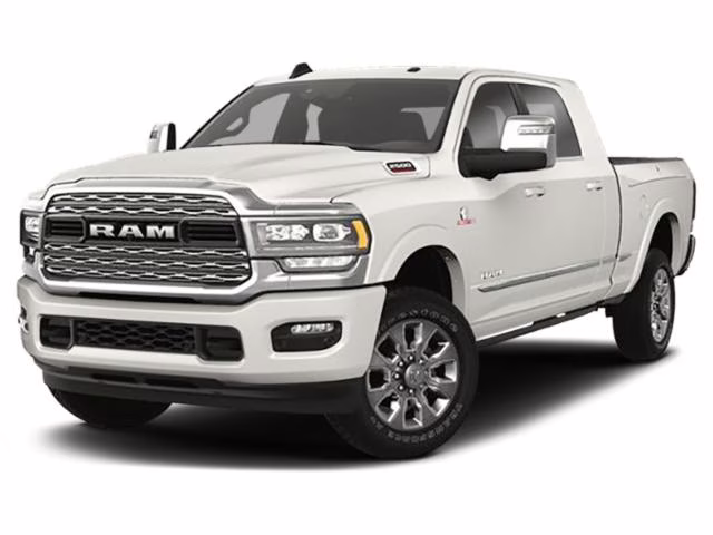 2023 Pearl White Ram 2500 Longhorn 4X4 Truck