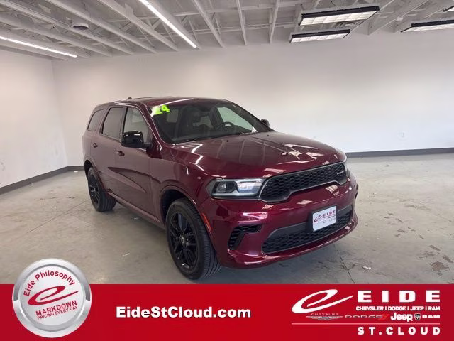 2024 Octane Red Pearlcoat Dodge Durango GT AWD SUV