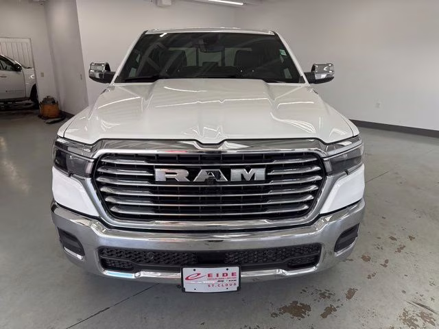 2026 Bright White Clearcoat Ram 1500 Laramie 4X4 Truck