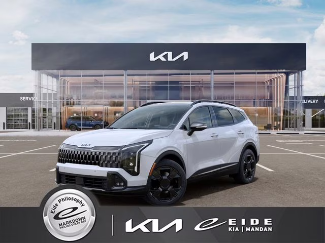 2026 Glacial White Pearl Kia Sportage X-Line AWD SUV